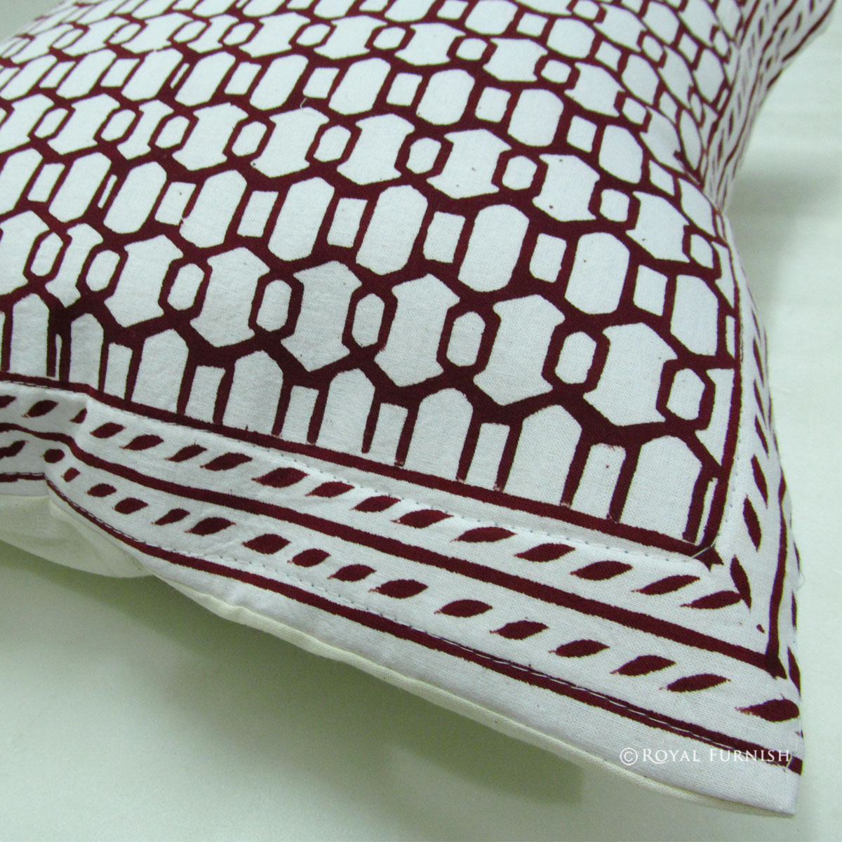 indian block print pillow cases