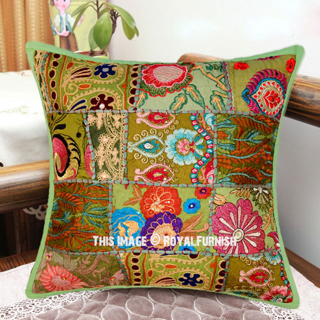 Multi colored pillow cheap cases