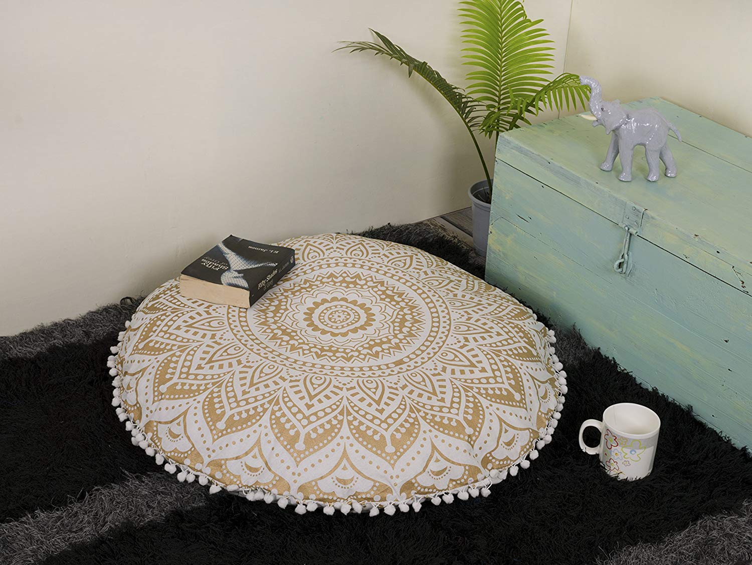Large round pillow 2025 covers