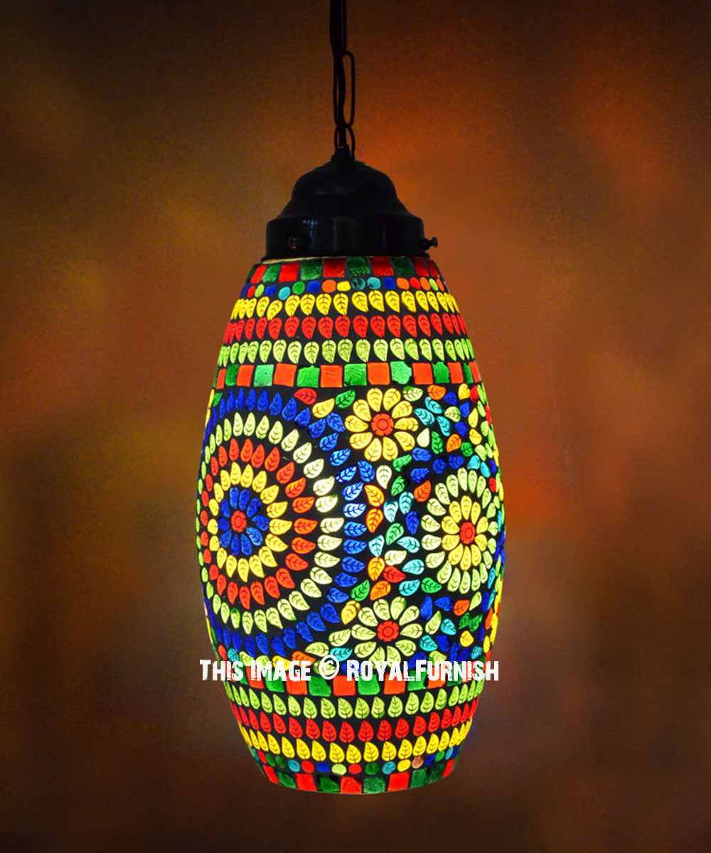 Turkish Pattern Lantern Pendant Lamp Laser Cut Light