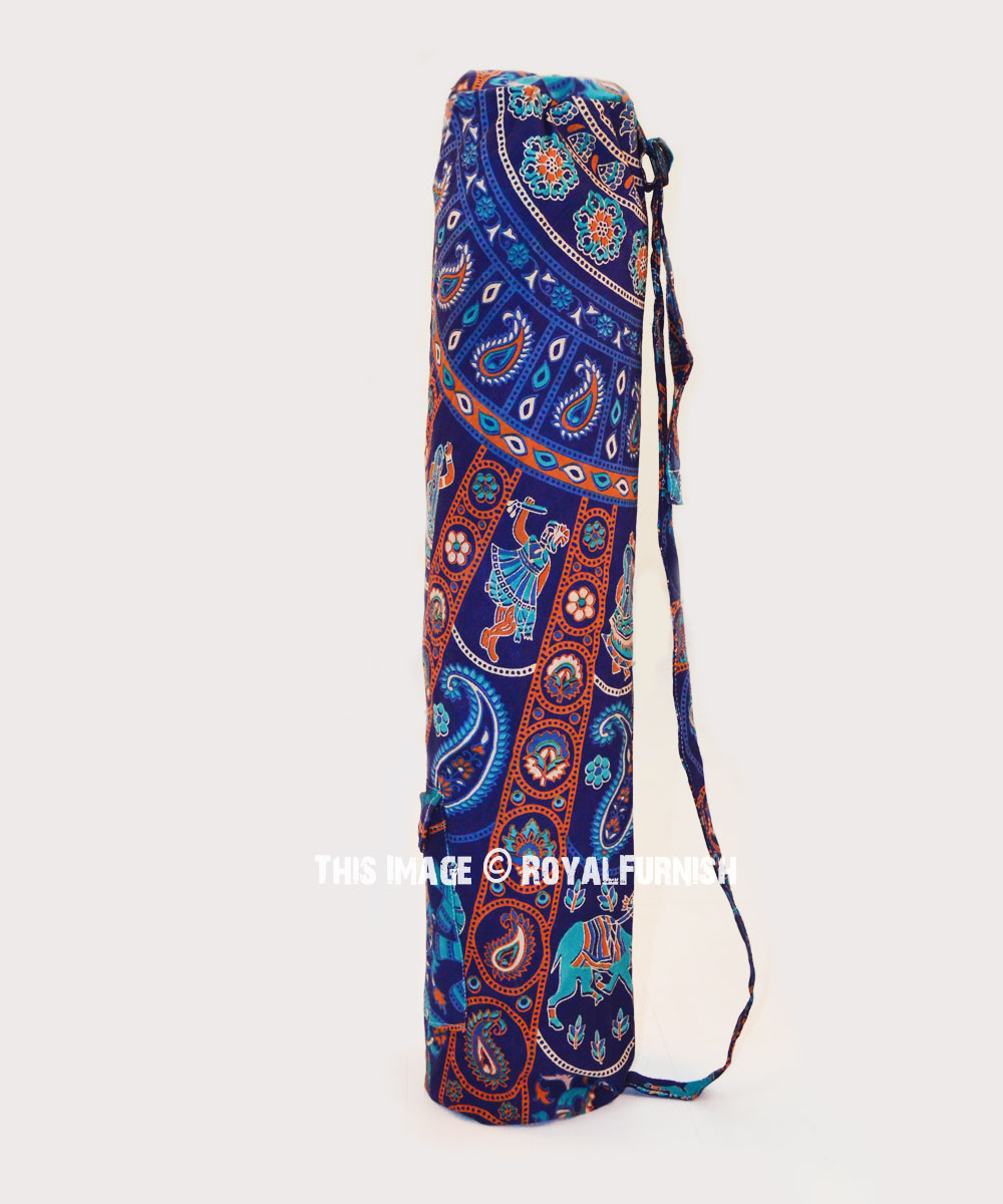 cotton yoga mat bag