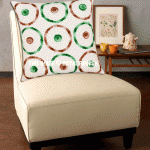 Decorative Round Motif Suzani Embroidery Pillow Case 40" Cm.
