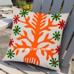 16" Inch Patchwork Accent Birch Tree Kids/Toddler Square Indian Pillow Cover