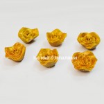 Gift Pack of Yellow Rose Shaped Decorative Floating Fragrance Candle Set of 6