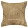 Beige Indian Handicraft Mirror Throw Sofa Pillow Sham