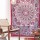 Maroon Small Indian Dorm Decor Star Hippie Tapestry Wall Hanging Home Decor Art