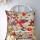 16" Gray Birds on Tree Theme Hand Stitched Kantha Cushion Cover