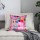Pink Multi One-Of-A-Kind Patch Embroidered Cotton Pillow Cover
