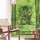 Small Green Tie Dye Fringed Lord Ganesha Cotton Yoga Wall Tapestry