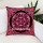 Pink Celtic Star Knot Decorative Hippie Tie Dye 16X16 Throw Pillow Cover