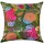 24"X24" Large Green Decorative & Accent Tropical Kantha Throw Pillow Cover