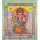 Colorful Hand Brush Ganesha Tapestry Wall Hanging