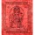 Red Lord Elephant Ganesha Fringed Tapestry Wall Hanging