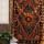 Small Multi Celestial Sun Moon Stars Wall Tapestry, Hippie Bedspread