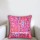 20X20 Inch Pink Unique Old Patchwork Decorative Throw Pillow Cover