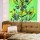 ON SALE!! Green Opium Poppy Plant Tapestry Wall Hanging, Tie Dye Sheet