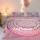 Pink Multi Classic Ombre Boho Mandala Bedding Duvet Cover Set with 2 Pillow Cases