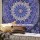 Colorful 3 D Star Mandala Tapestry, Psychedelic Hippie Wall Hanging Bedding