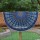 Blue Multi Colorful Pom Pom Medallion Roundie Beach Throw