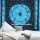 Turquoise Zodiac Tapestry