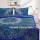 Blue Multi Bohemian 3D Star Mandala Duvet Covers with Set of 2 Pillow Covers