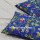 Blue Grape Vine Colorful Cotton Pillow Shams Set of 2