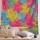 Colorful Holi Ombre Tapestry