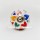 Colorful Boho Decorative Ceramic Cabinet Knobs Set Of 2 