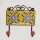Yellow Unique & Uncommon Decorative Painted Ceramic Wall Hook
