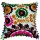 Decorative Handmade Suzani Embroidered Cushion Cover 16X16 Inch