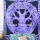 Purple Tie Dye Cotton Spirit Celtic Tree Of Life Mandala Tapestry