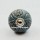 Grey Bohemian Decorative Ceramic Cabinet Knob Set of Two 