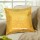 Golden Decorative & Boho Accent Elephant Silk Brocade Throw Pillow Cover
