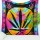 Multi Hempest Marijuana Leaf Bohemian Cannabis Weed Tapestry Wall Hanging