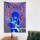 Purple & Blue Jimi Hendrix Music and Band Wall Poster Tapestry