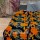 Yellow Black Multi Floral Boho Reversible Supreme Vintage Kantha Throw