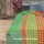 Green Multi Polka Dots Vintage Reversible Boho Cotton Kantha Quilt Blanket Throw