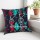 Multicolored Indian Boho Kantha Square Throw Pillow Cover 16X16 Inch
