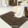 Brown Solid Color Soft Cotton Chindi Area Rug 4X6 Ft. - 48X72 Inch