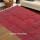 Maroon Solid Color Soft Cotton Chindi Area Rug 4X6 Ft. - 48X72 Inch