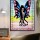 Hand Painted Fairy Angel Butterfly Tapestry - Poster Size 30X40 Inch
