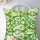 Light Green Paisley Ikat Kantha Throw Pillow Cover - 16X16 Inch
