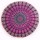 Pink Purple Bohemian Medallion Round Floor Pillow Cover - 32 Inch