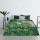 Boho Green Frida Kahlo Kantha Quilt Blanket Bedspread - Queen Full Size