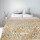 Peach Multicolored Boho Floral Indian Kantha Quilt Bedding Throw - Queen Size
