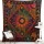 Multicolored Tie Dye Boho Celestial Sun Moon Zodiac Wall Tapestry - King Size