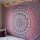 X-Large Pink Purple Indian Ombre Mandala Tapestry - King Size 
