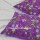 Purple Multi Flower Boho Colorful Kantha Pillow Shams Set of Two - Standard 20X26 Inch