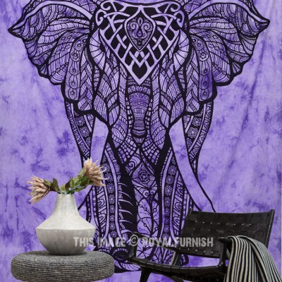 Elephant Tapestry Wall Hanging purple tie dye valentina harper ruby the asian elephant tapestry Elephant Tapestry Wall Hanging purple tie dye valentina harper ruby the asian elephant tapestry