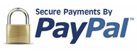 Secure payments by Paypal